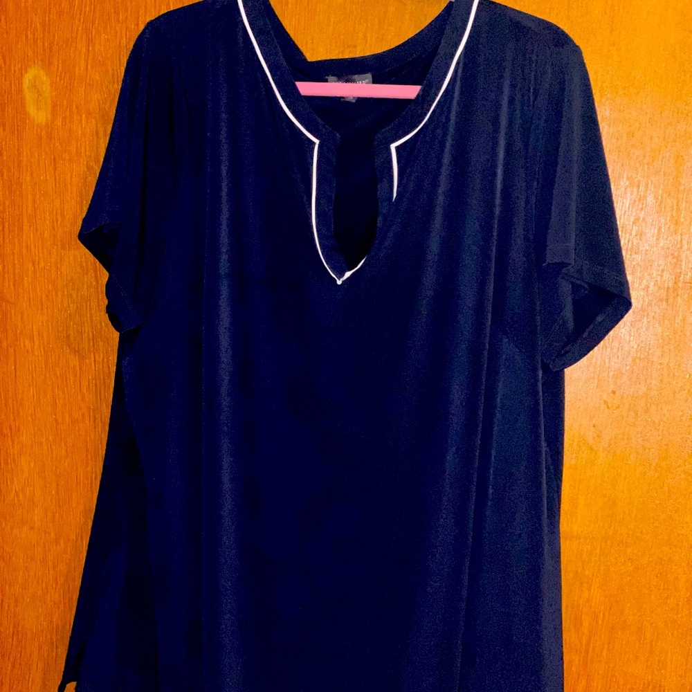 Navy blue dress shirt